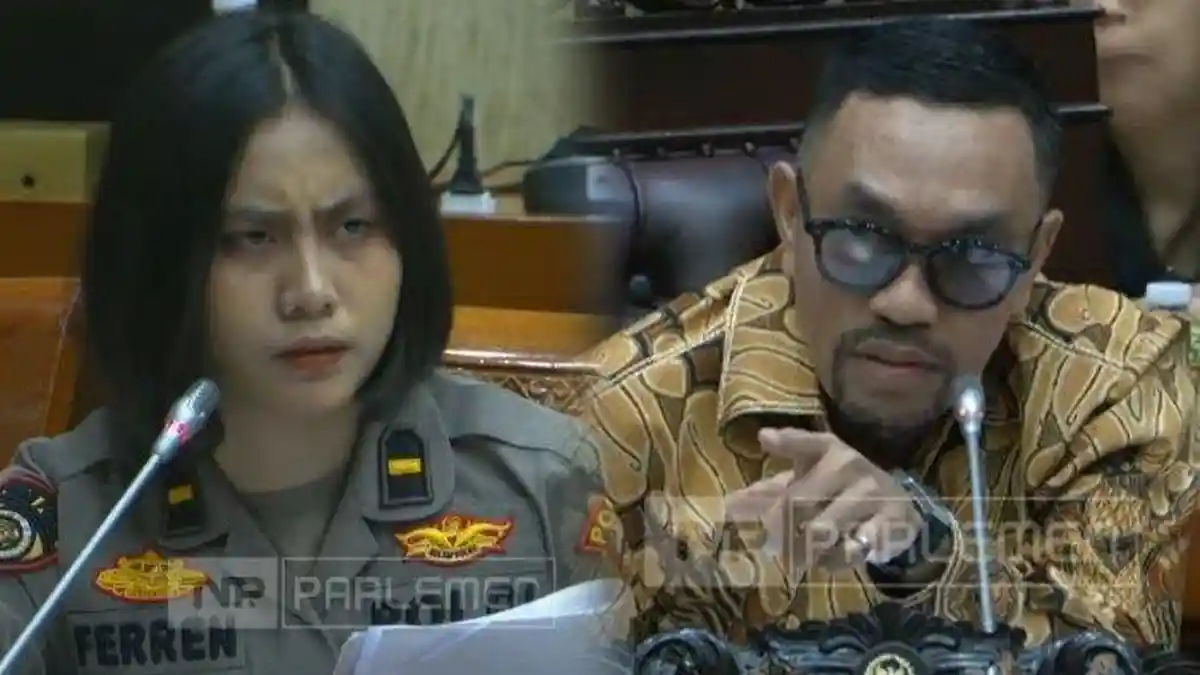 Teriak Brimob hingga Dipukuli Senior, Ini 4  Pernyataan Ipda Ferren Buat Ahmad Sahroni Naik Pitam
