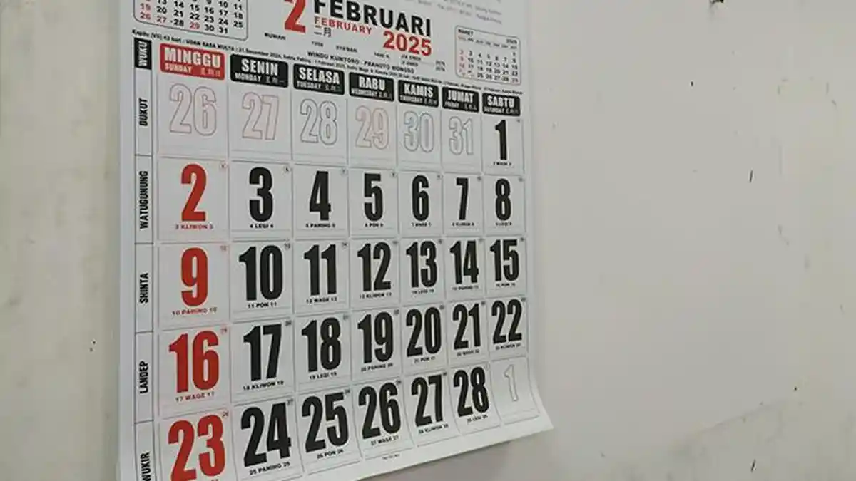 Kalender 2025 Lengkap Jadwal Hari Libur Ramadhan dan Idul Fitri 2025 Dindik Babel untuk SMA/SMK