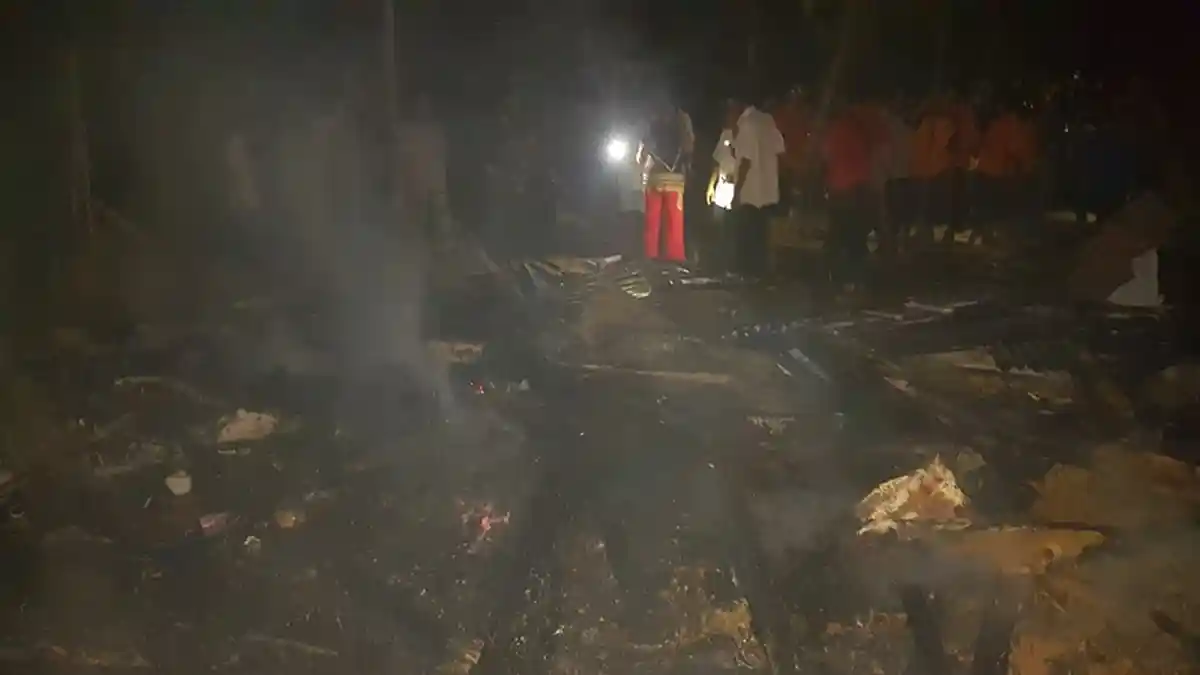 Rumah Musnah Terbakar, Nek Saudah Menginap di Rumah Tetangga, Suaminya Dirawat di RSUD Langsa