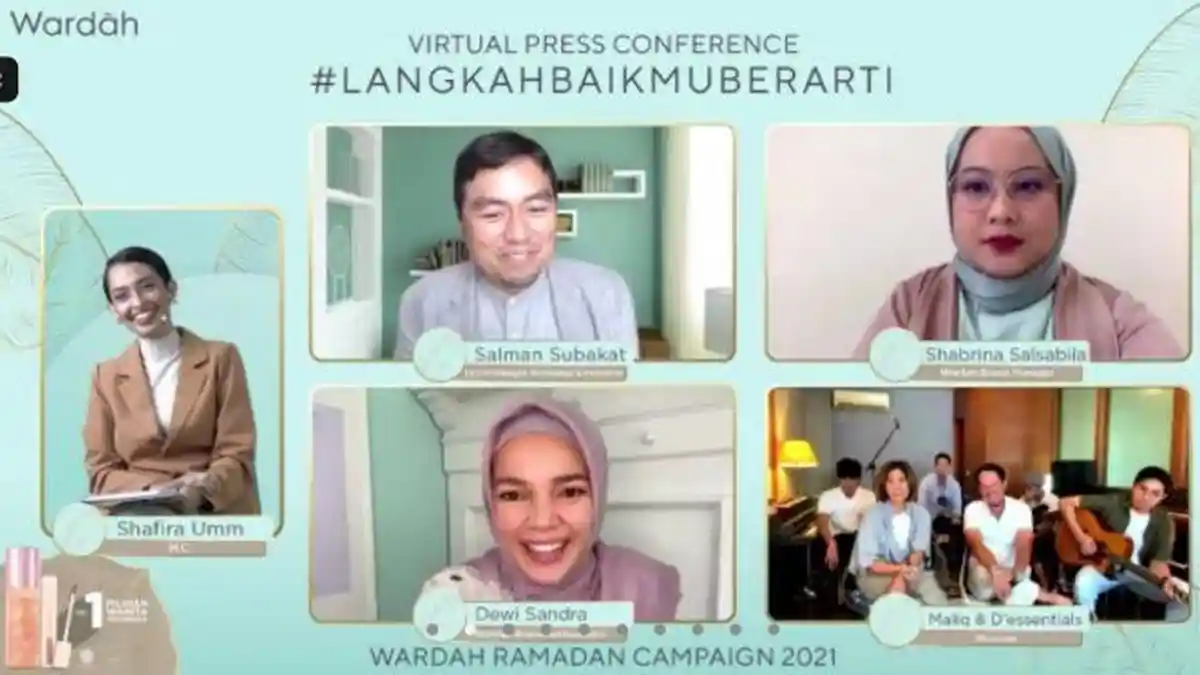 Ini Kegiatan Dewi Sandra Satu Bulan Jelang Ramadan