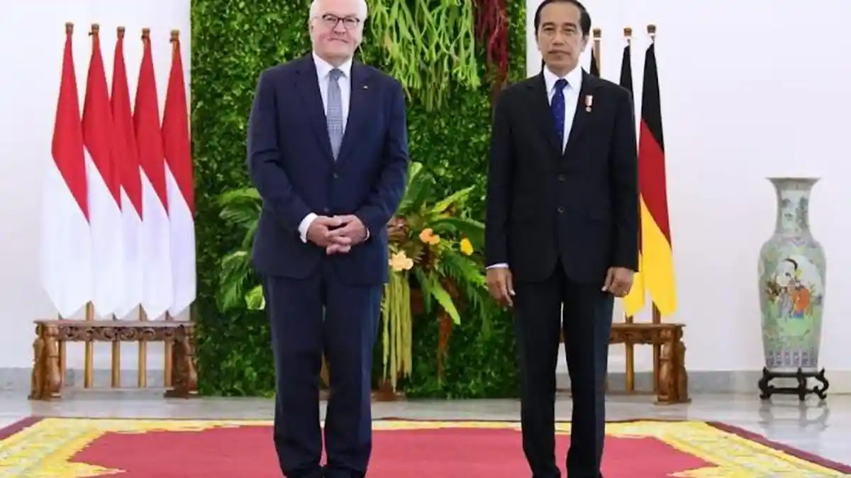 Bertemu Presiden Jerman, Jokowi Tekankan Pentingnya Kerjasama Industri 4.0