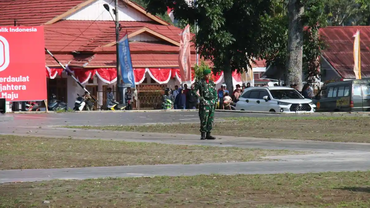 Sosok Lettu Tasmi Basiroroni, Danramil Binduriang yang Jadi Komandan Upacara HUT RI di Rejang Lebong