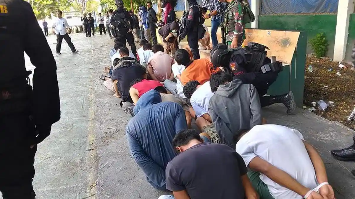 BREAKING NEWS: 2 Lokasi Sarang Peredaran Narkoba di Kota Palu Digerebek Brimob dan BNN