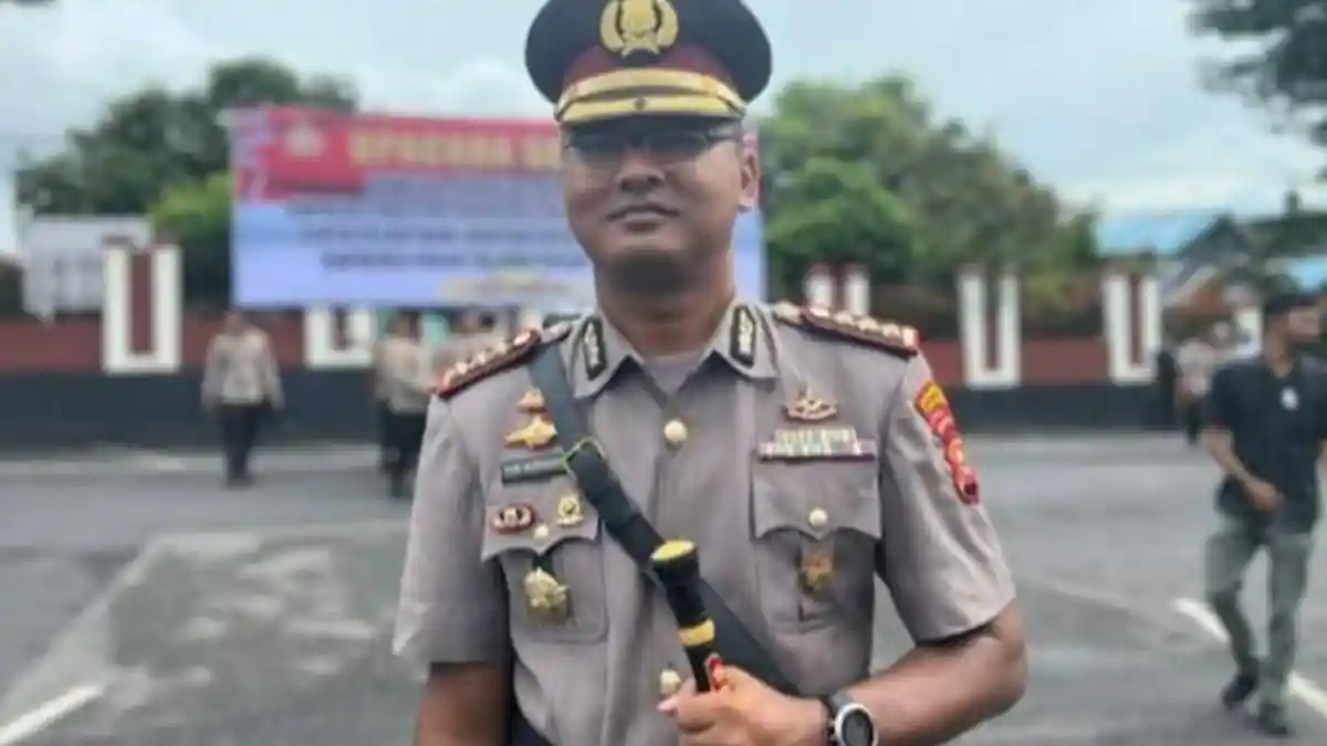 Polresta Tidore Kerahkan Personel Penuh, Kawal Kunker Wapres Mar'ruf Amin