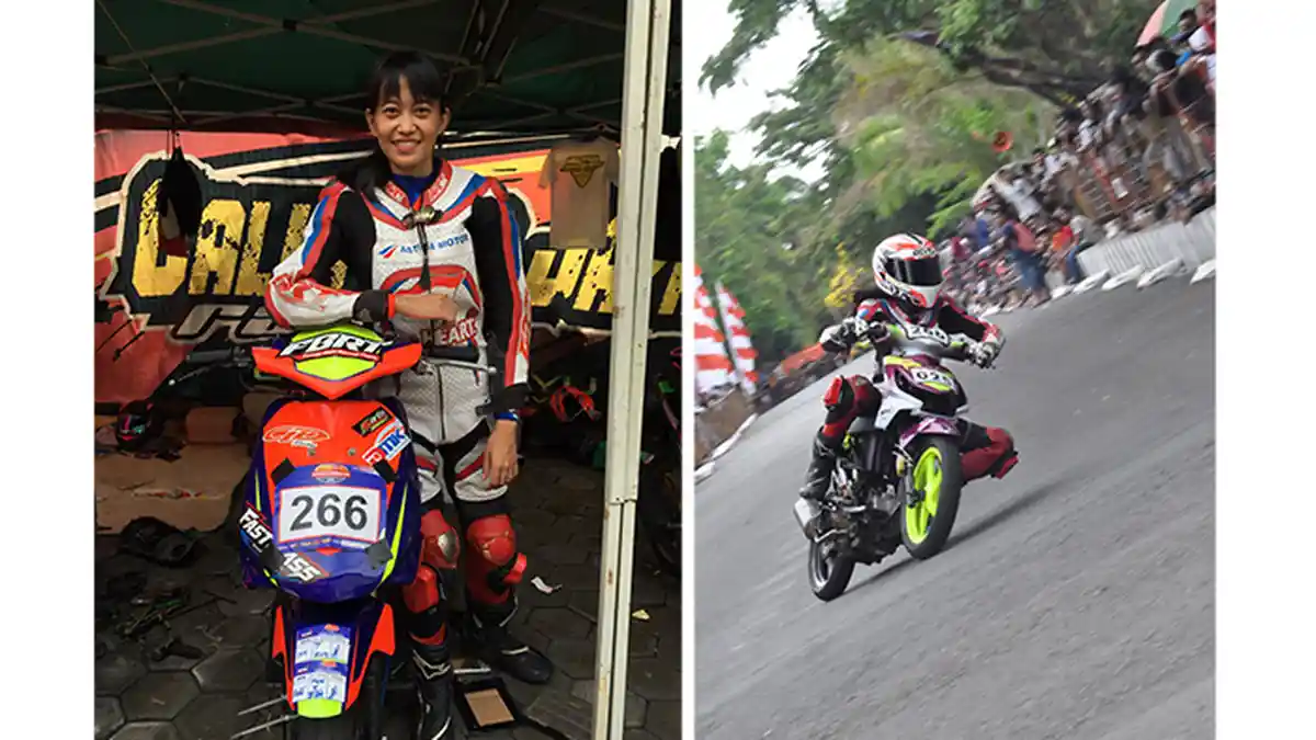 Diana Crystal, Lady Racer Asal Karanganyar, Kini Koleksi 20 Piala Kejuaraan Balap Motor