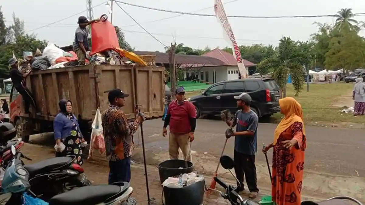 Selama POPDA XVII, Produksi Sampah Mencapai 13,72 Ton per Hari
