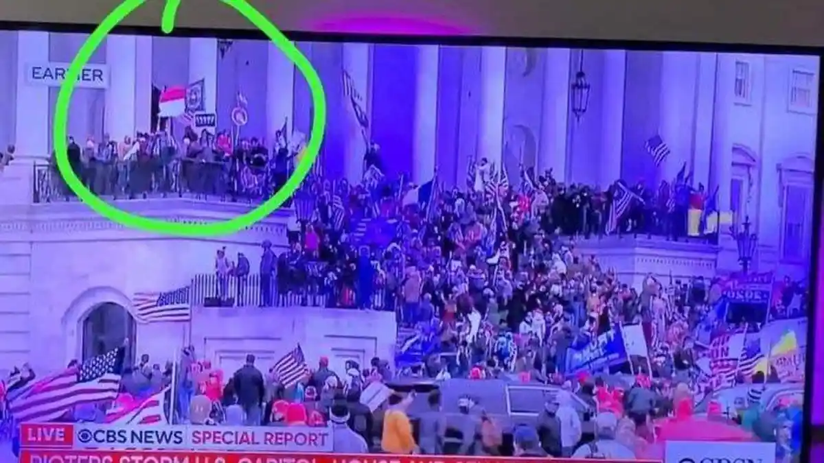 FAKTA Sebenarnya soal Bendera Merah Putih saat Demo Pendukung Trump di Capitol Hill, Ini Sejarahnya!