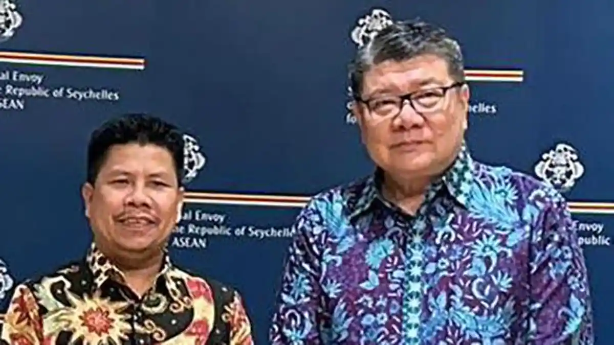 Majukan Potensi Wisata dan Perikanan, Bupati Satono Bertemu Dubes Seychelles di Jakarta