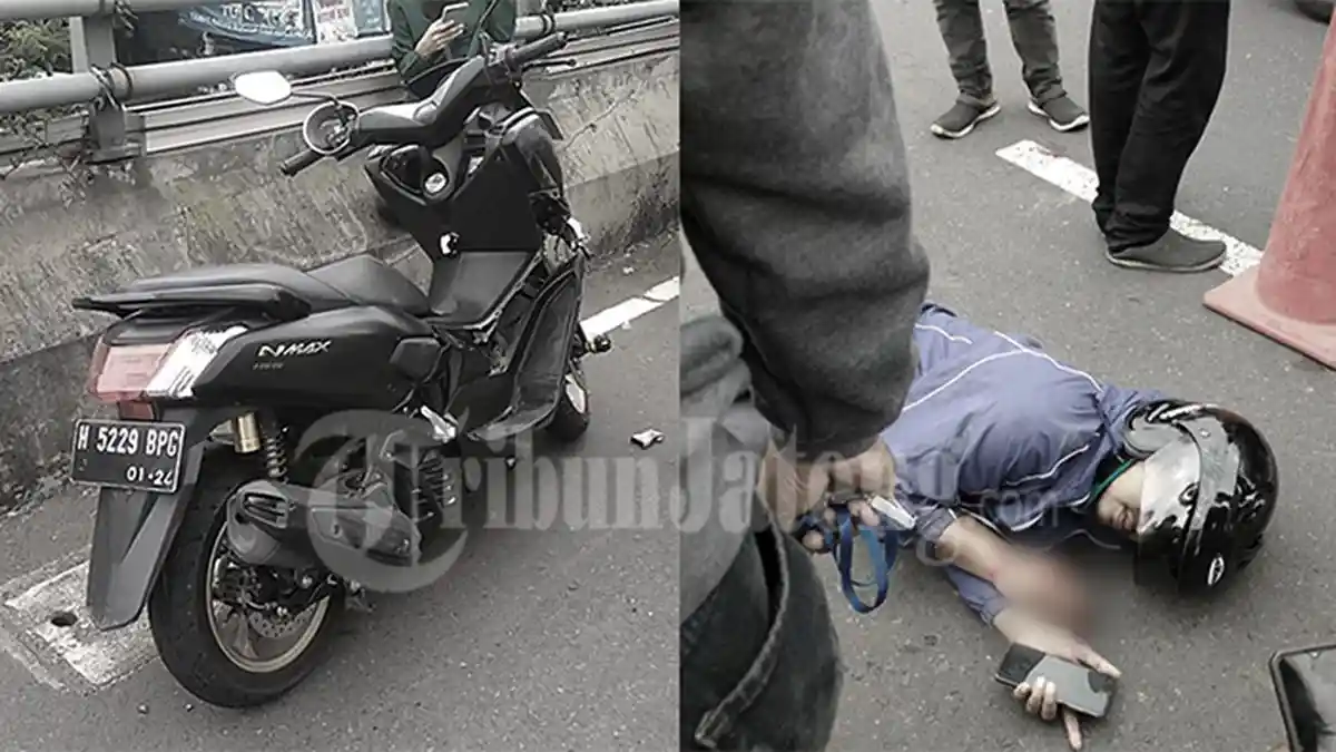 Korban Kecelakaan Motor Jatingaleh Semarang Patah Tulang Kaki Kanan