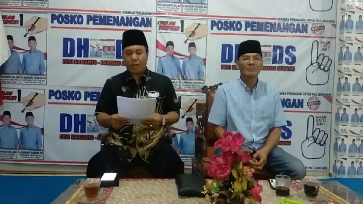 Terkait Hasil Pilkada PALI, Paslon DHDS Pastikan Ajukan Lapor Keberatan ke MK