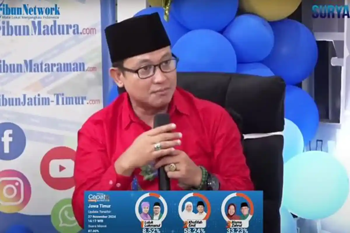 Tertinggal di Hasil Quick Count Pilgub Jatim 2024, Timses Risma-Gus Hans: Tunggu Hitung Manual