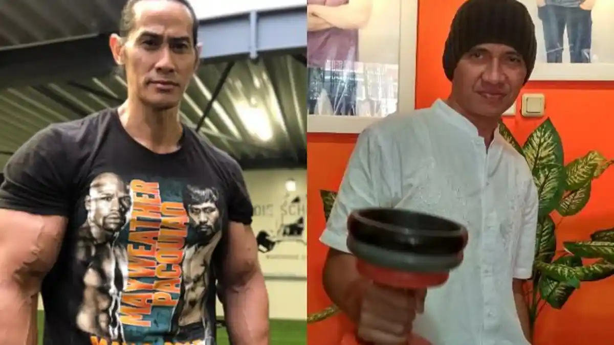 Kehilangan Sosok Sahabat, Ade Rai Unggah Video Adu Panco Bersama Agung Hercules