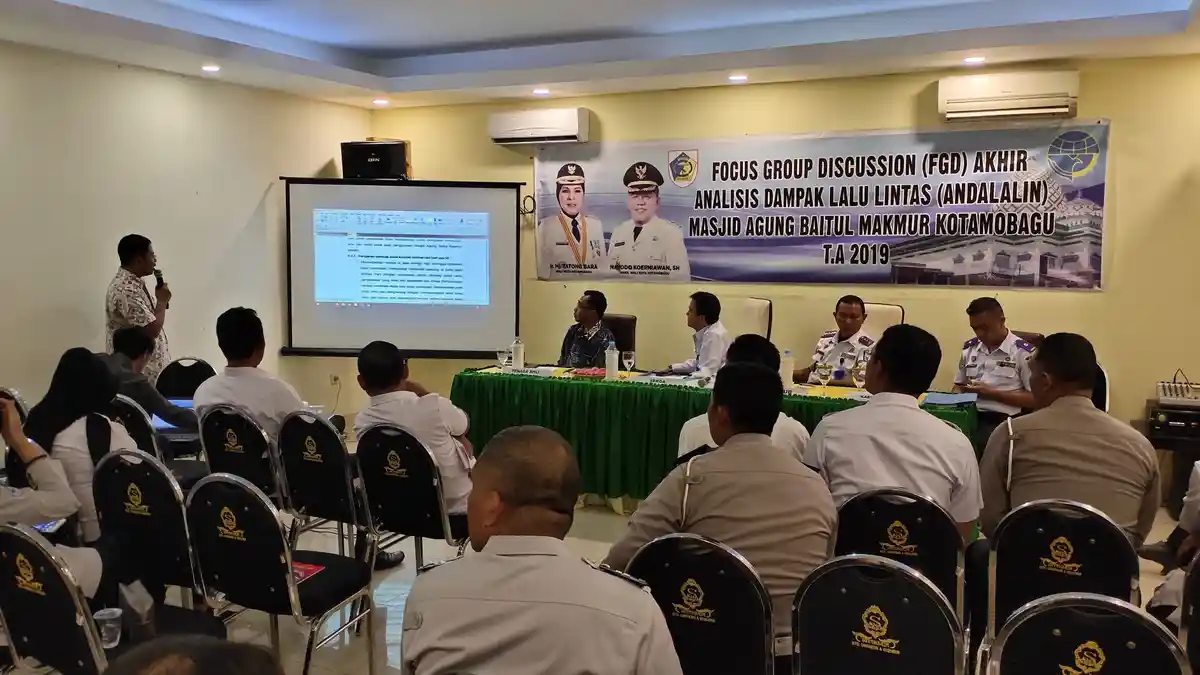 Forum Lalulintas Kotamobagu Bahas Titik Parkir Masjid Agung Baitul Makmur 