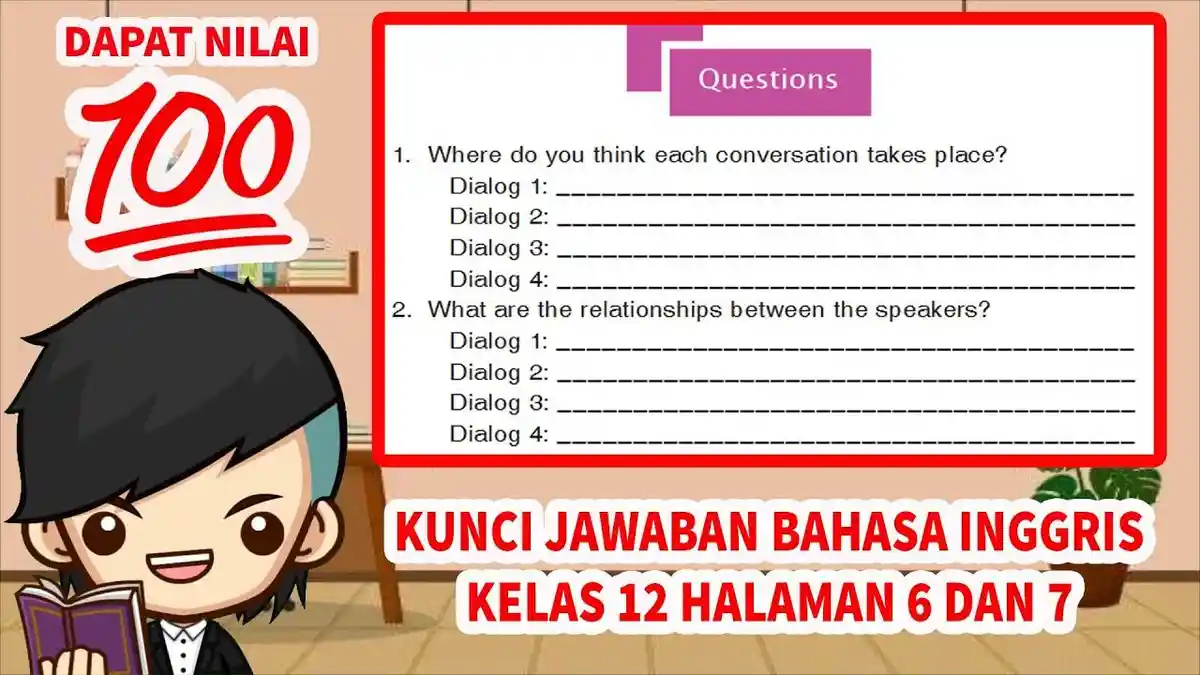 Kunci Jawaban Bahasa Inggris Kelas 12 SMA/SMK Semester 2 Halaman 6-7, Materi Offering Help/Service