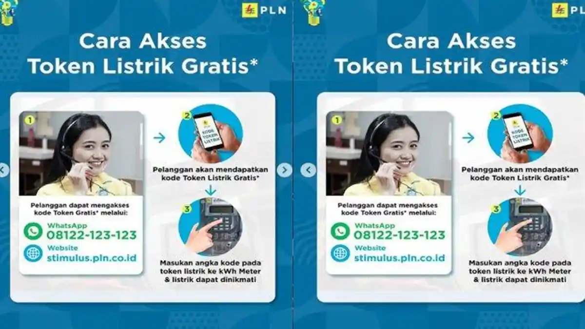 CARA Klaim Token Listrik Gratis dari PLN Bulan Desember, Klik Stimulus Covid-19 Token Gratis/Diskon