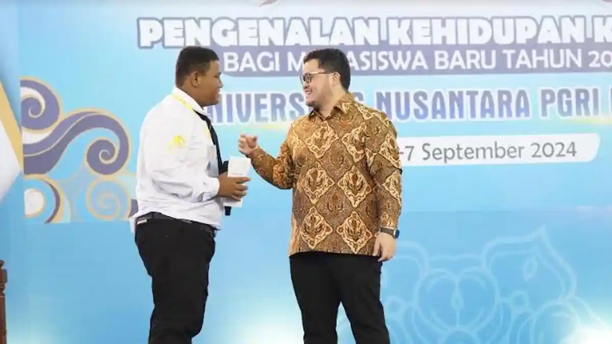 Interupsi Sambutan Bupati Kediri Mas Dhito, Mahasiswa Ini Justru Dapat Hadiah