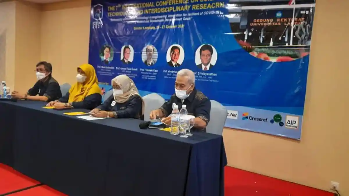 Fakultas Teknik Unila Gelar Konferensi Internasional ICSTAR ke-7 Tahun 2021