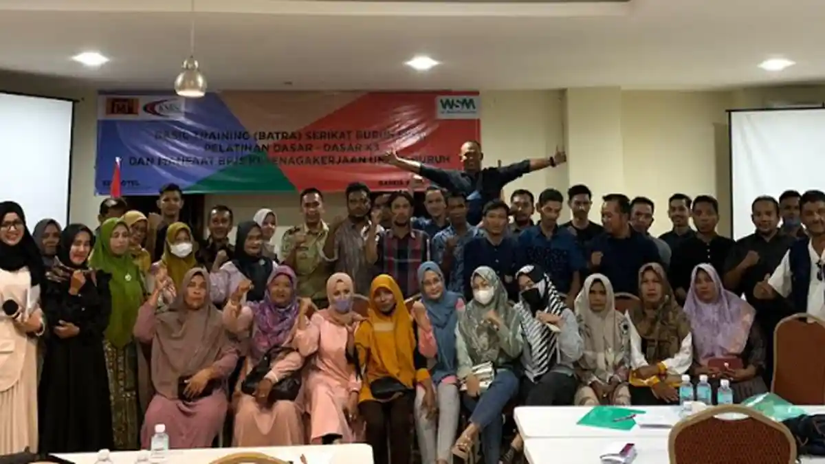 Kurangi Kecelakaan Kerja dan Ingatkan Soal Serikat, FKUI-KSBSI Gelar Pelatihan