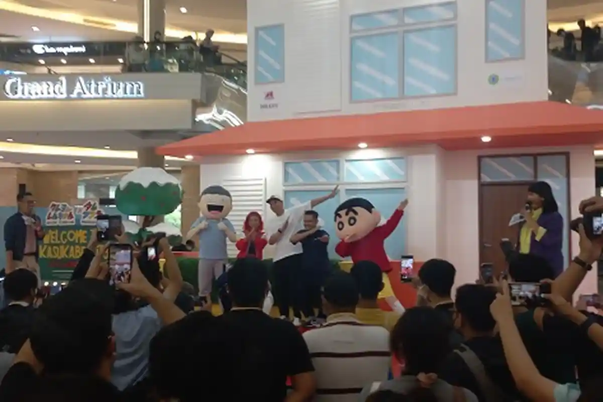 Ada Crayon Shinchan di Mal Kota Kasablanka saat Libur Natal dan Tahun Baru