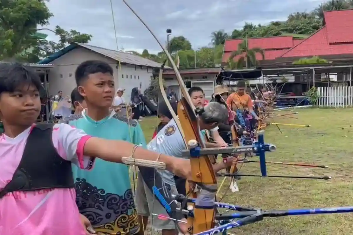 149 Peserta Ikut Open Tournament Panahan Kaltara 2025, Cari Bibit Unggul Menuju Porprov  2026