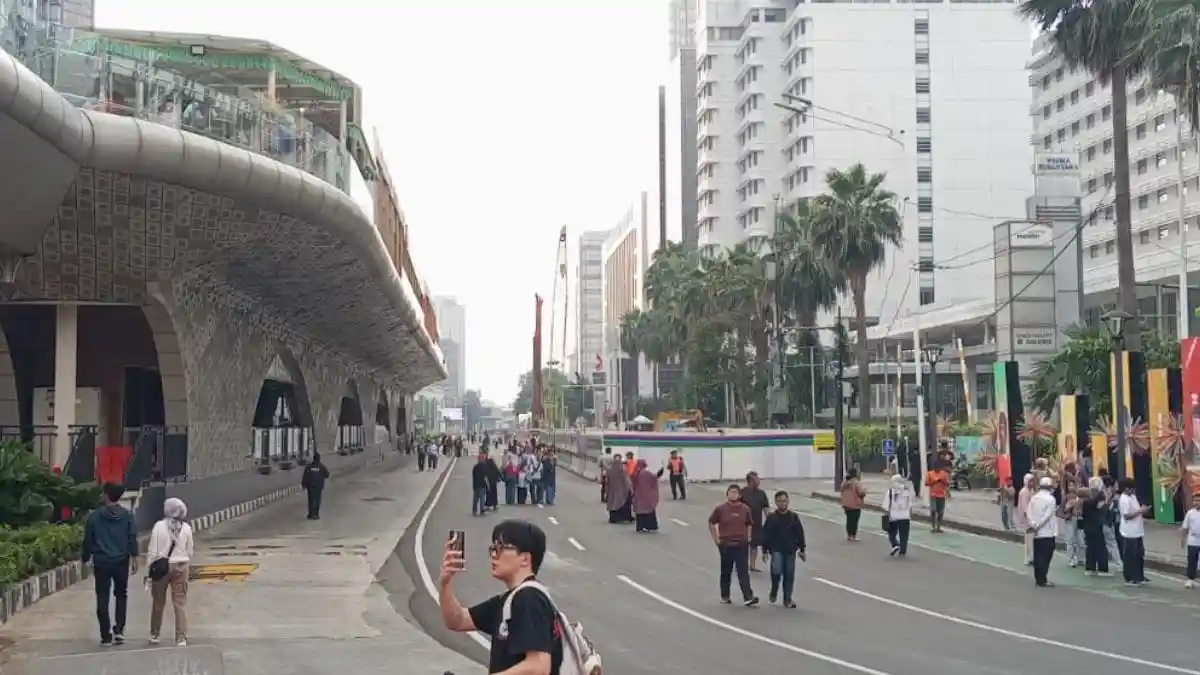 Jelang Puncak Perayaan HUT ke-499 Jakarta, Jalan Sudirman hingga Jalan MH Thamrin Ditutup - Wartakotalive.com