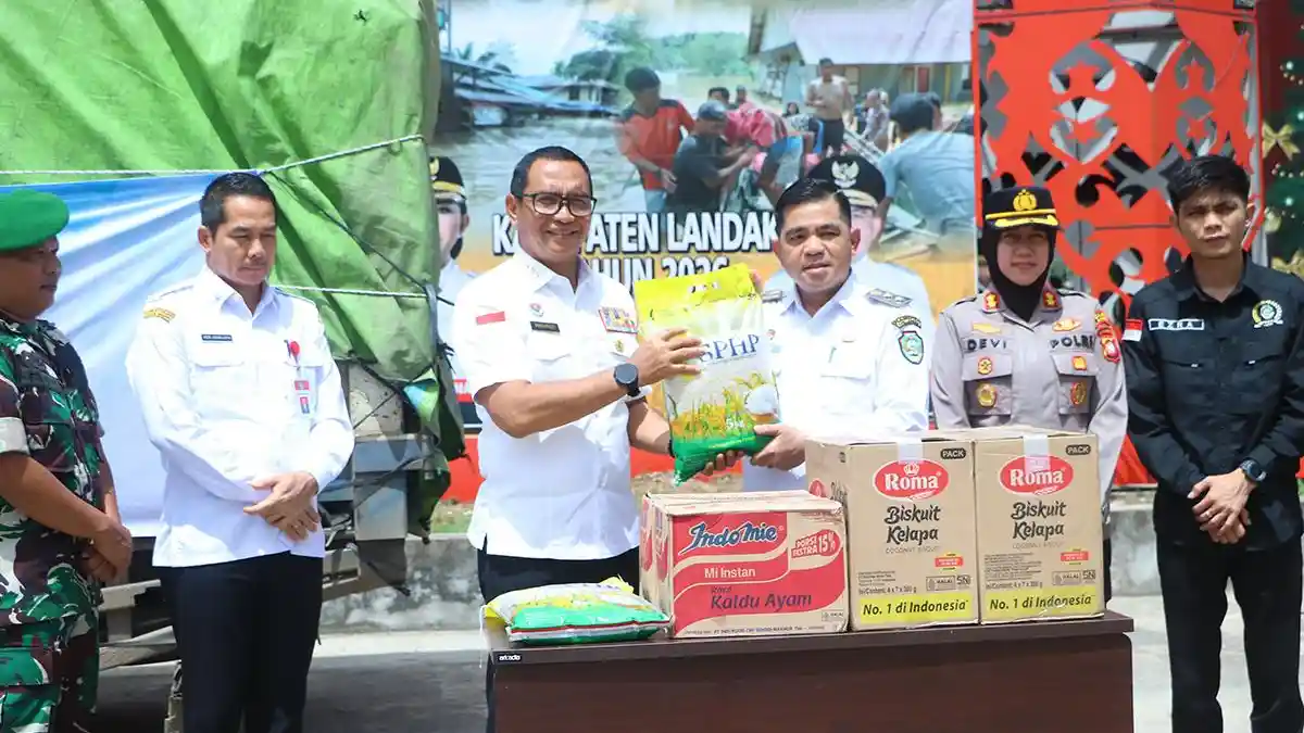 BNPP RI Berikan Bantuan pada Pemerintah Kabupaten Landak