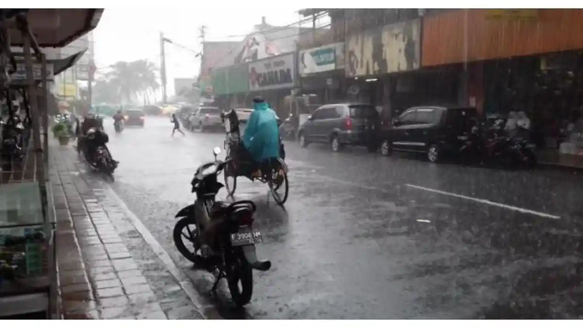 Prakiraan Cuaca Bogor Sabtu, 23 Agustus 2025: Hujan dari Siang sampai Malam Hari
