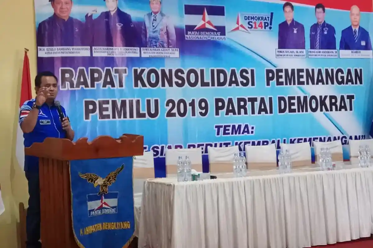 Suryadman Gidot Ungkap Target Demokrat Kalbar di Pileg 2019, Ini Rincian Jumlah Kursi Legislatif