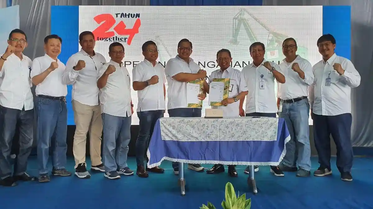 BGR Logistics dan PT Krakatau Bandar Samudera Kolaborasi di Bisnis Jasa Kepelabuhan