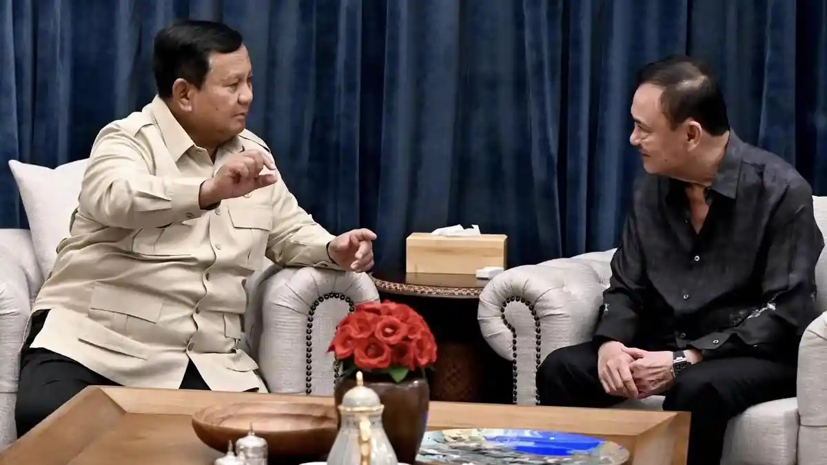 Usai Lepas PM India, Prabowo Terima Kunjungan Eks PM Thailand di Kertanegara - Tribunnews.com