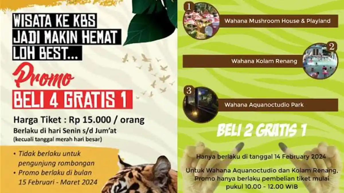 Spesial Promo Pemilu 2024 di Surabaya, Ada Tiket Wisata Beli 2 Gratis 1
