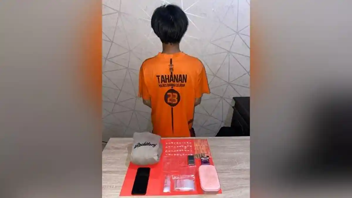 Pengedar Narkoba di Bangka Selatan Dicokok Polisi, Perdi Tepergok Simpan 40 Paket Sabu