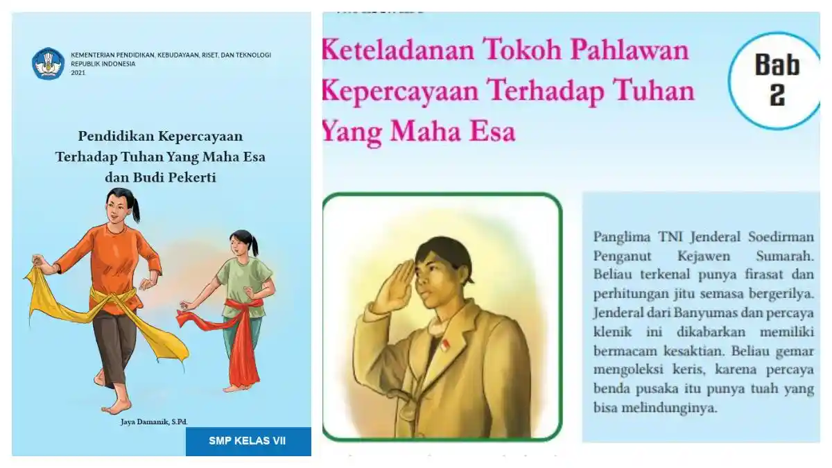 Kunci Jawaban Pendidikan Kepercayaan Kelas 7 SMP Kurikulum Merdeka, Asesmen Bab 3 Halaman 35-36