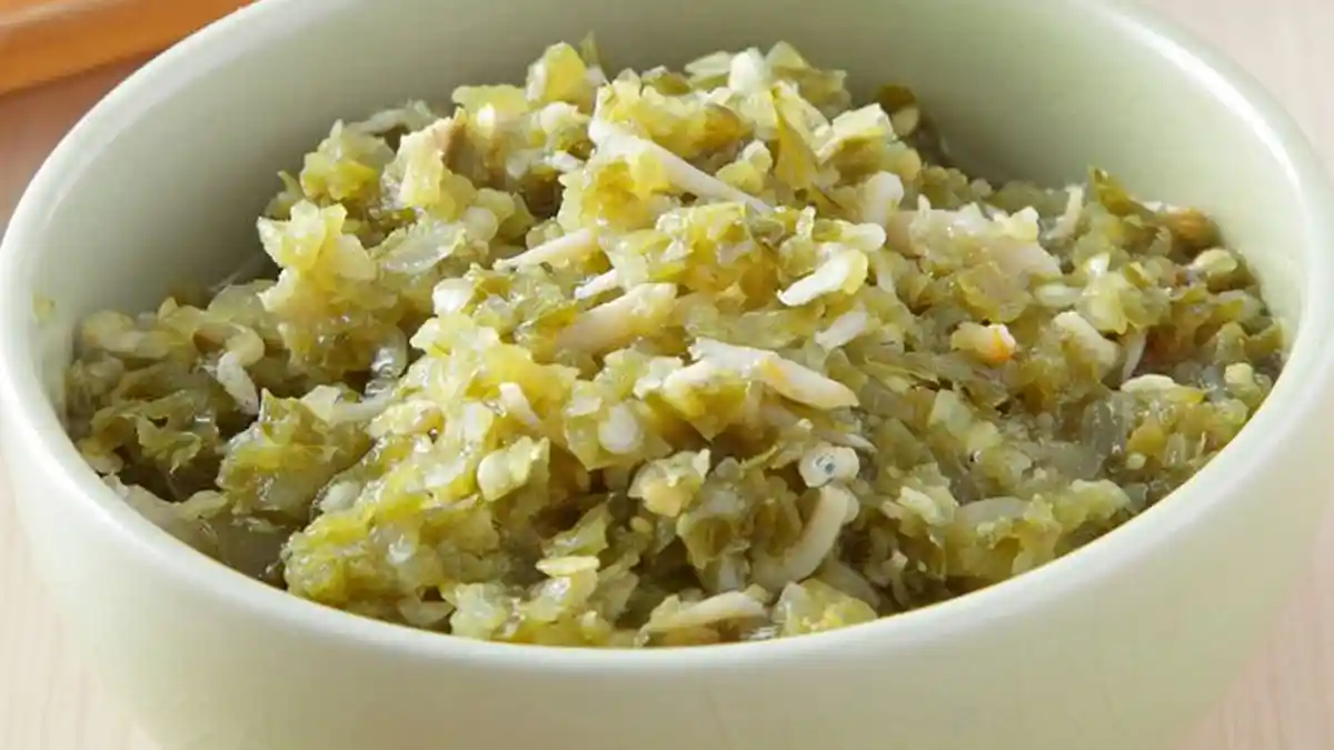 Penyuka Pedas Tak Boleh Lewatkan Resep Sambal Teri Hijau. Cobain Yuk!