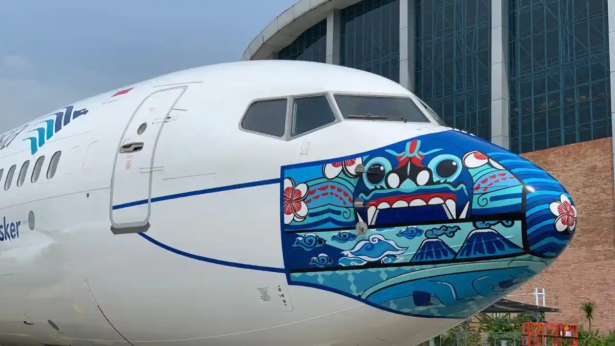 Dirut Garuda: Livery Masker Pesawat Garuda untuk Ingatkan Masyarakat Pentingnya Pakai Masker