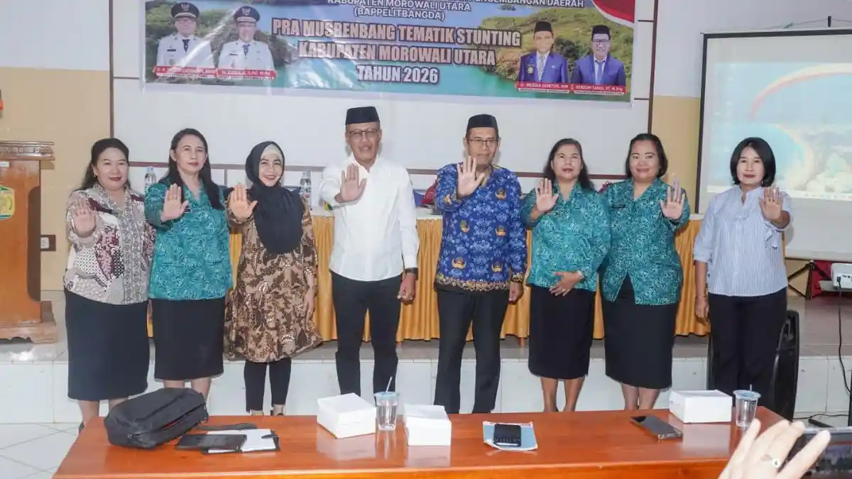 Wabup Djira Tekankan Pentingnya Program Stunting Masuk Musrenbang Morut