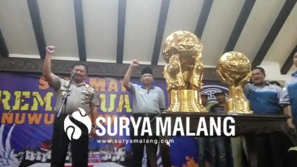 Jadi Juara, Bupati Rendra Janjikan Bonus bagi Skuad Arema