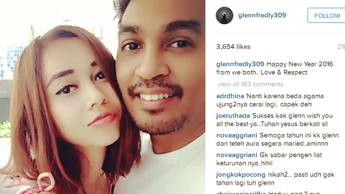 Putus Dari Aura Kasih, Kata Glenn Fredly Perasaannya Baik-baik Saja