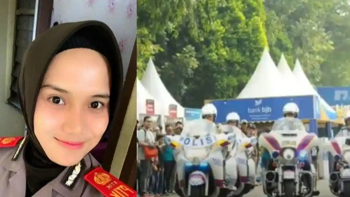 VIDEO Iptu Novita Atraksi di Atas Moge Bareng Mojang Lodaya, Pernah Ikut Kompetisi Internasional