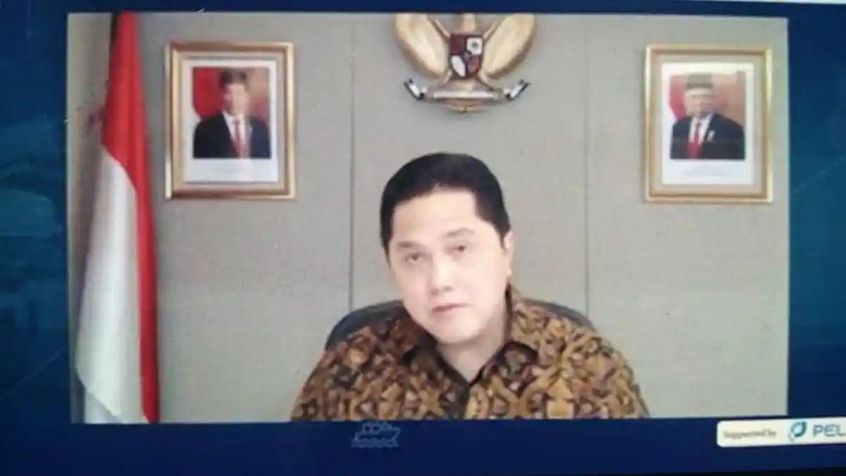 Erick Thohir: Biaya Logistik di Indonesia Masih Mahal Dibanding Malaysia