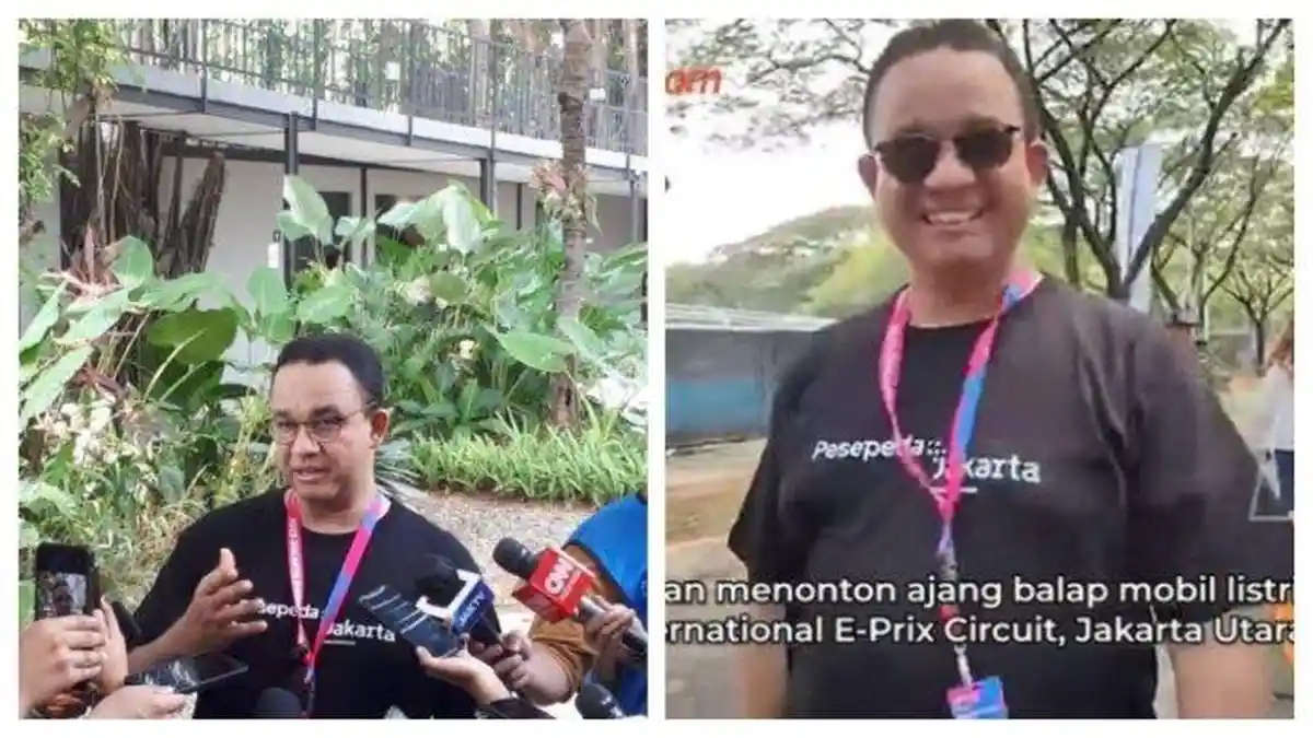 Beli Tiket Sendiri, Anies Baswedan Boyong Keluarga Nonton Ajang Formula E di Ancol 