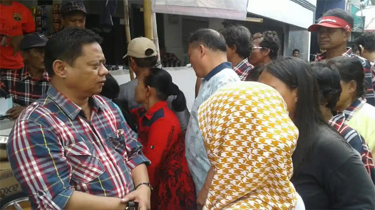 Steven Musa Silaturahmi di Pademangan, Warga Komitmen Menangkan Ahok & Djarot Satu Putaran