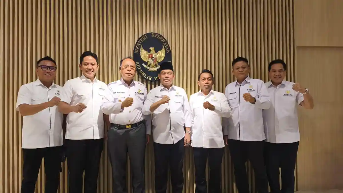 Bahas Isu Kesehatan, Bupati Sidrap Syaharuddin Alrif Hadiri Audiensi Apkasi di Kemenkes