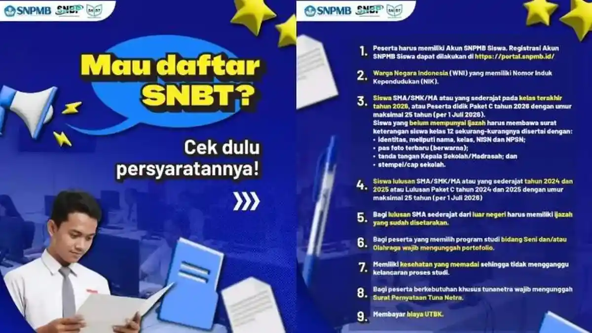 Mau Ikut UTBK-SNBT 2026? Ini Cara Pembayaran di ATM, Mobile Banking, dan Teller