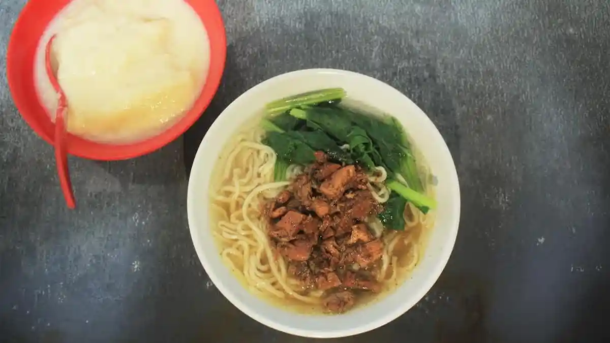 Ketika Es Tape dan Mie Ayam Sompel 'Berduet Maut' di Atas Meja , Bikin Klepek-klepek