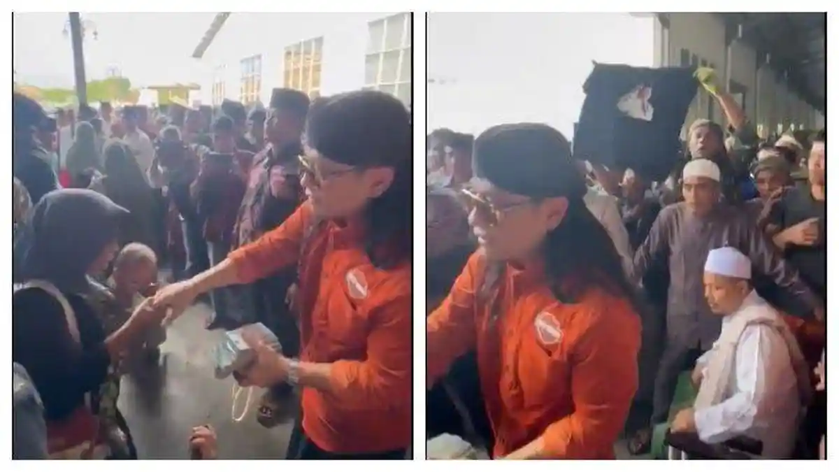 Gus Miftah Bagi-Bagi Uang Segepok ke Warga, Ada Ajakan Coblos Prabowo, Videonya Viral di Twitter