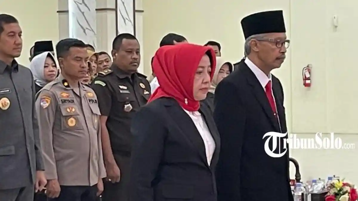 Selamat! Abdul Haris Widodo Resmi Dilantik Sebagai Sekda Sukoharjo, Bupati Etik Beri Pesan Ini
