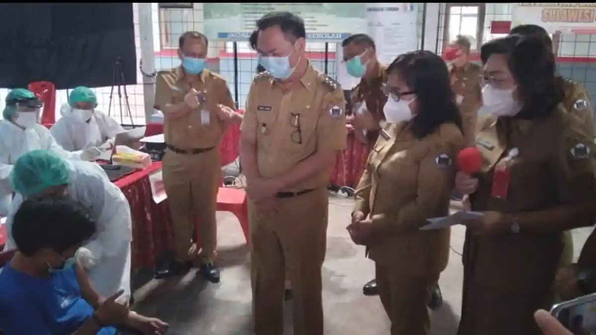 12.546 Siswa di Tomohon Ditargetkan Jadi Sasaran Vaksinasi Covid-19