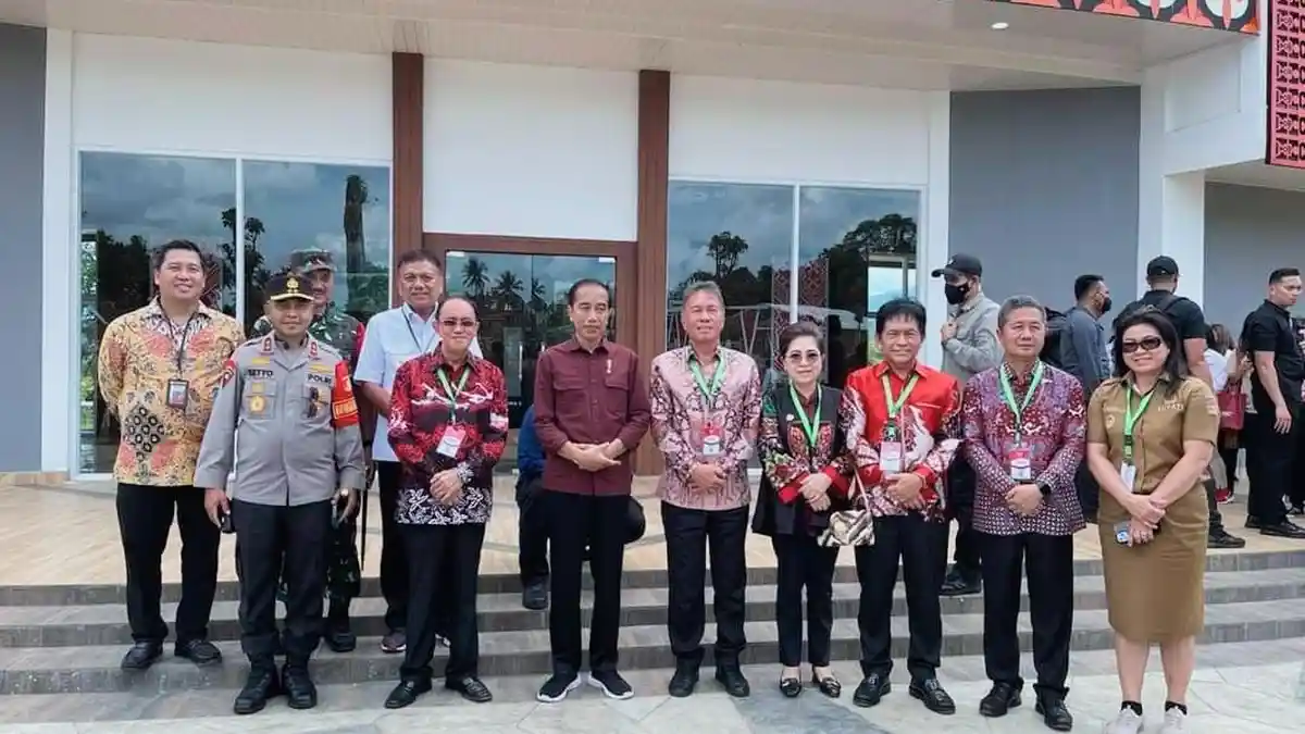 Bupati Minahasa Royke Roring Hadiri Peresmian Bendungan Kuwil ...