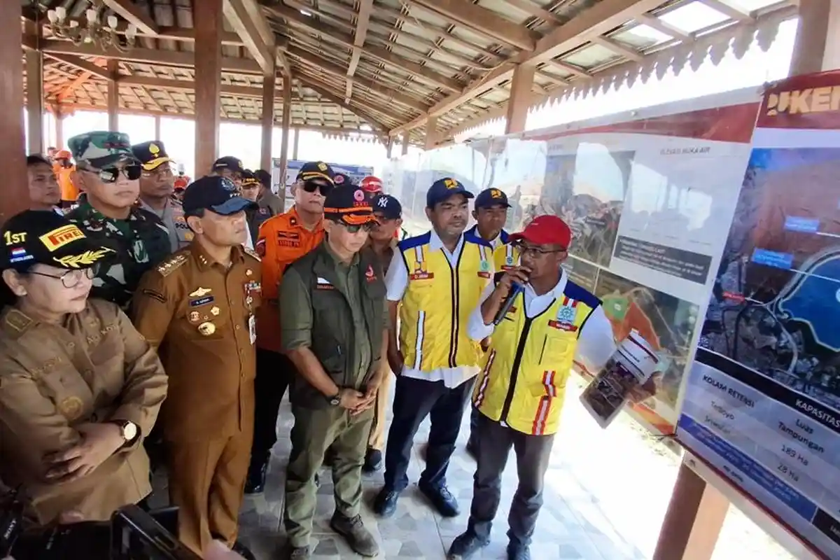 Kepala BNPB Cek Kaligawe Semarang: 3 Hari Lagi Genangan Sudah Kering